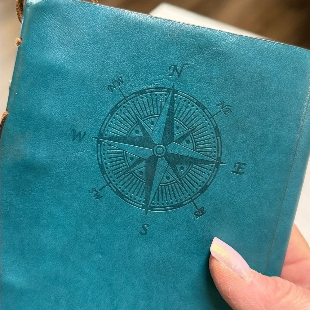 Maleden Leather Journal Diary Sketchpad Notebook Refillable Nautical Charm